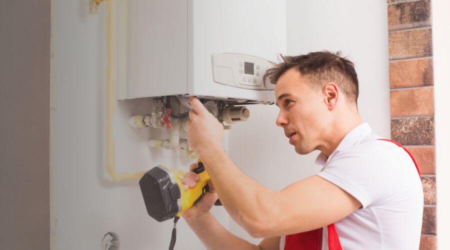 Local tankless water heater installation in Pershing, IN